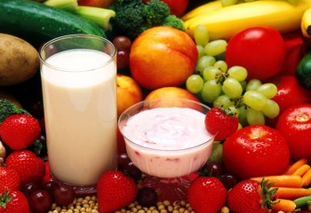 repas composés de fruits et legumes